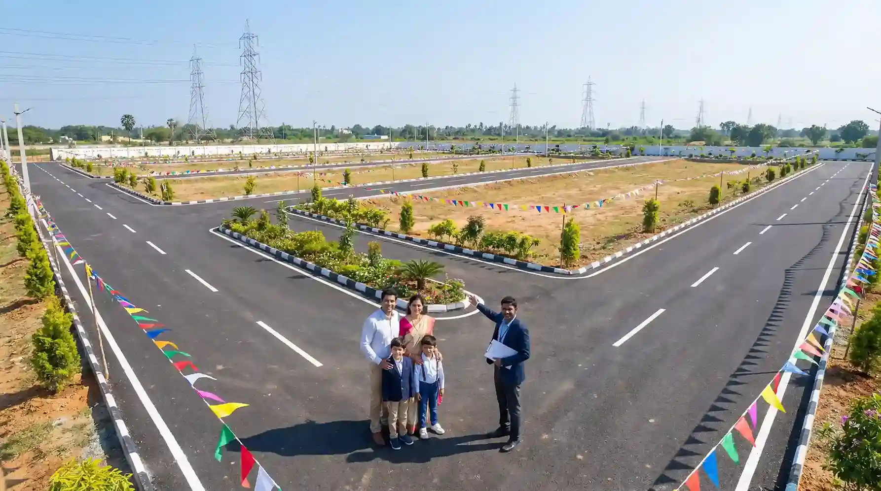 Villa plots in Tadikonda – ready to construct with modern infrastructure near Amaravati