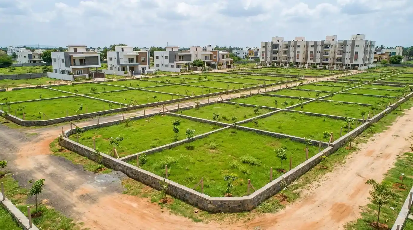 Open plots in Thullur with high appreciation potential near Amaravati capital
