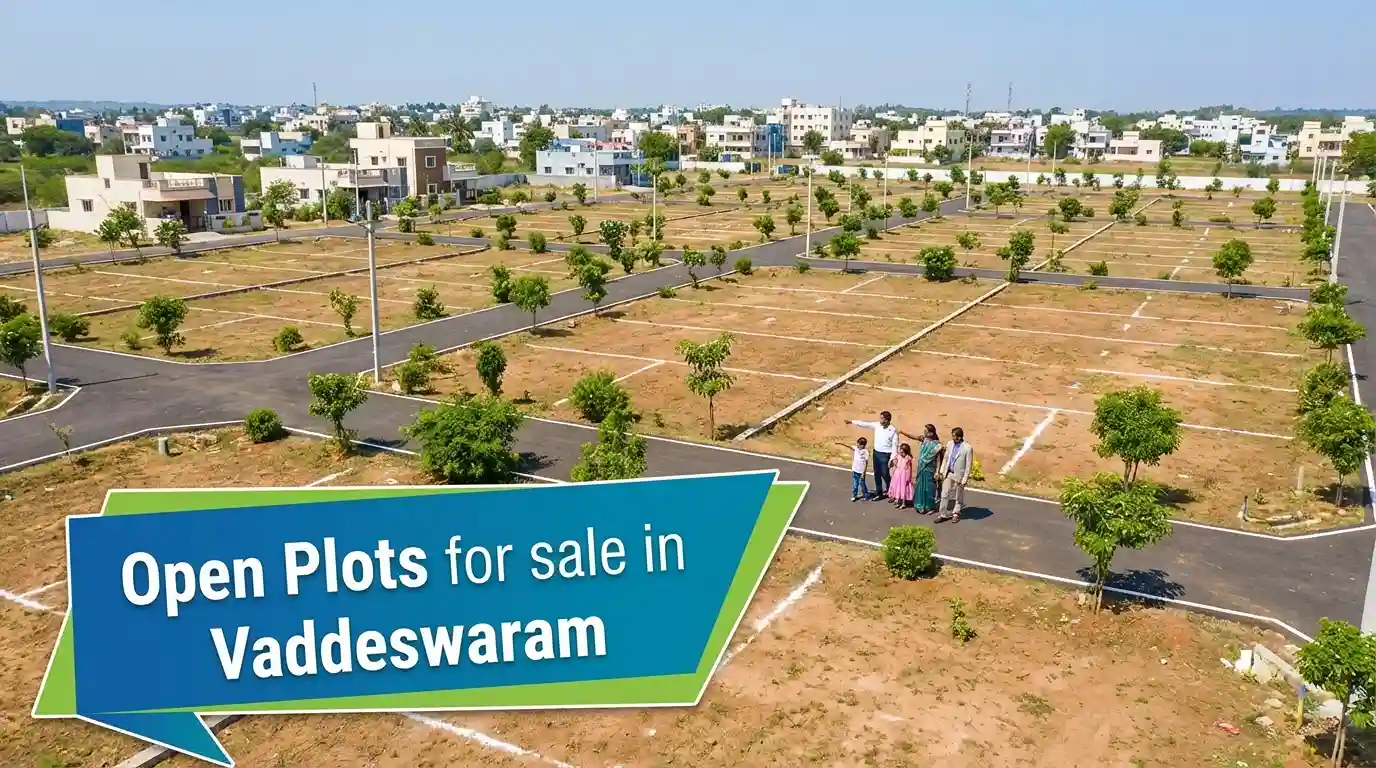 Villa plots in Vaddeswaram – ready to construct with modern infrastructure near Amaravati