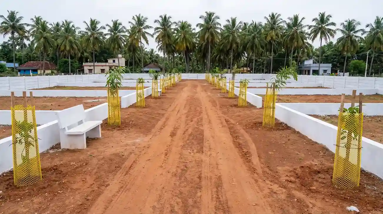 Open Plots in Vaddeswaram – CRDA Approved Villa Plots for Sale near Amaravati