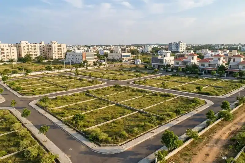 Residential villa plots for sale in Vizianagaram near educational hub